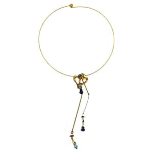 CHRISTIAN LACROIX * Collier Pendentif Cœur Vintage
