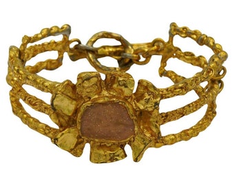 Vintage CHRISTIAN LACROIX Iconic Logo Symbol Bangle Bracelet - Etsy