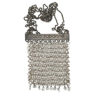 Rare Paco Rabanne Chain Shoulder Bag - Etsy