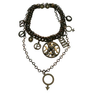 JEAN PAUL GAULTIER * Charm Necklace
