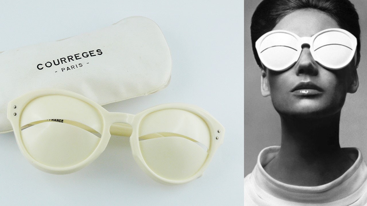 VINTAGE COURREGES ESKIMO SUNGLASSES 1960's NEW OLD STOCK 1 OF 5 AVAILABLE RARE!! VINTAGE COURREGES ESKIMO SUNGLASSES 1960's NEW OLD STOCK 1 OF 5 AVAILABLE RARE!!