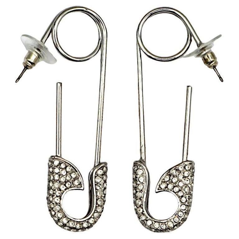 人気 ブランド チェック John by DIOR CHRISTIAN Galliano Safety Jewelled Vintage * アクセサリー