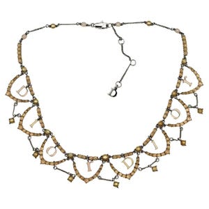 CHRISTIAN DIOR * Vintage logo ketting