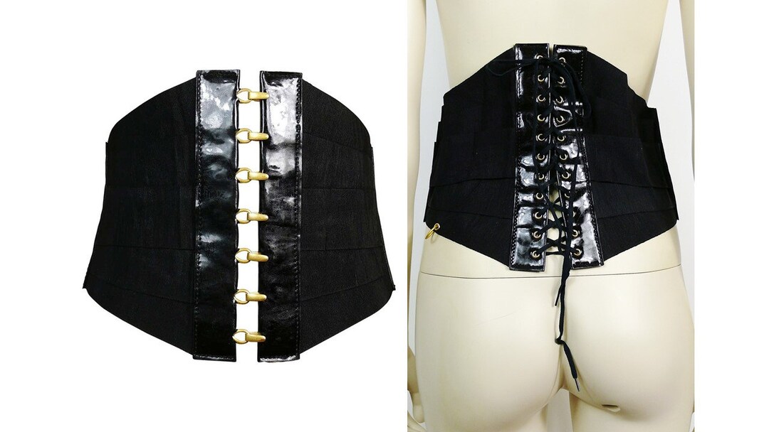 小物 JEAN PAUL GAULTIER CHAIN BELT Jean Paul Gaultier - Monogram embellished chain belt Jean