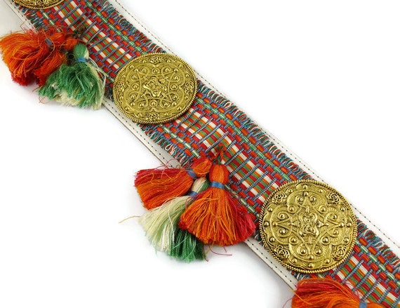 EDOUARD RAMBAUD * Vintage Oriental Belt - image 5