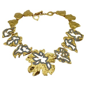 YVES SAINT LAURENT * Vintage Jewelled Necklace