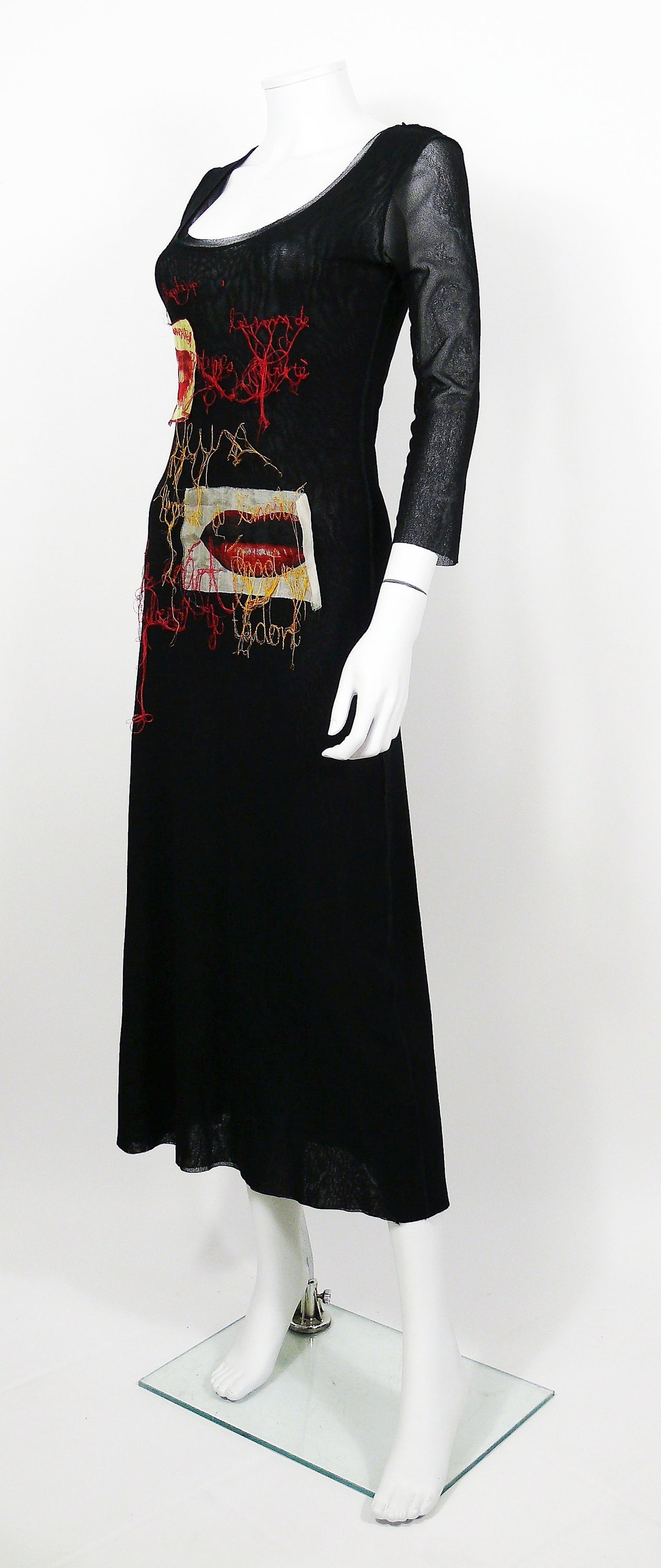 jean paul gaultier tie dress