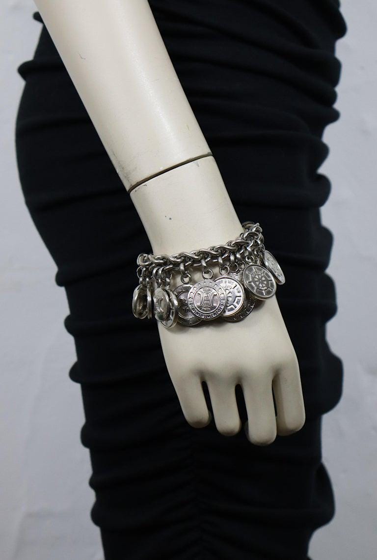 ♡ CELINE ♡ Vintage ♡ charm bracelet ♡ Celine 1990s Planet Arc De Triomphe Charm Bracelet – Vintage