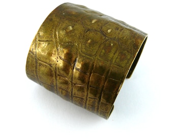 Embossed cuff bracelet Yves Saint Laurent