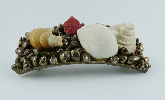 CHANTAL THOMASS * Vintage Sea Life Hair Barrette - image 4