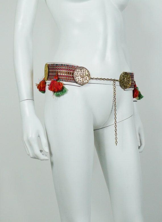 EDOUARD RAMBAUD * Vintage Oriental Belt - image 4