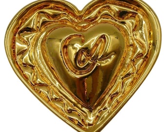 クリスチャン・ラクロア ヴィンテージ ハート ブローチ 限定版 - Etsy 日本