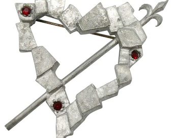 Collier Créateur Xavier Loubens "Lumen" - Pendentif En Faux Diamant Transparent, Neuf Sans Emballage