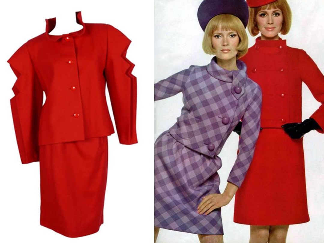 pierre cardin 赤 スカートスーツ il_1080xN.923948187_ca7a.jpg