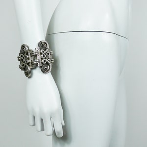 CLAUDE MONTANA Claire Deve Arabesques Cuff Bracelet image 2