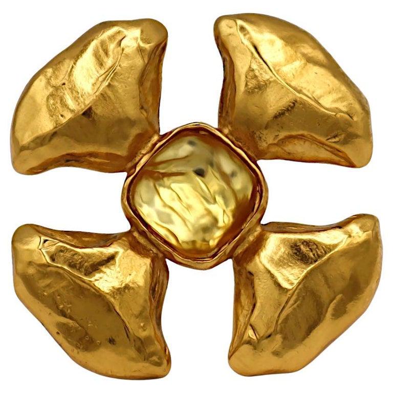 Ysl Brooch Cross - Etsy