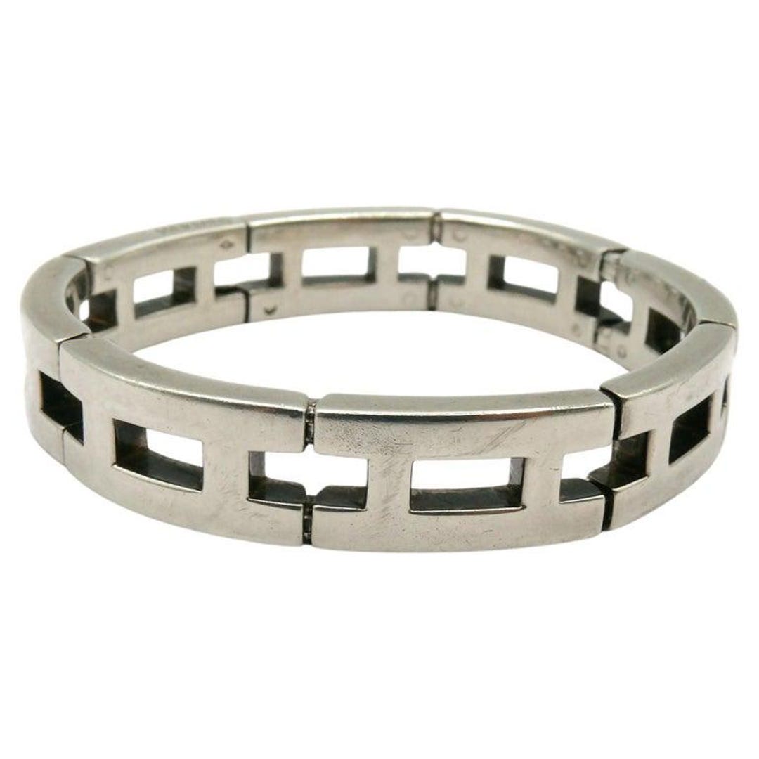 HERMES * Vintage Rare Sterling Silver H Link Bracelet - Etsy