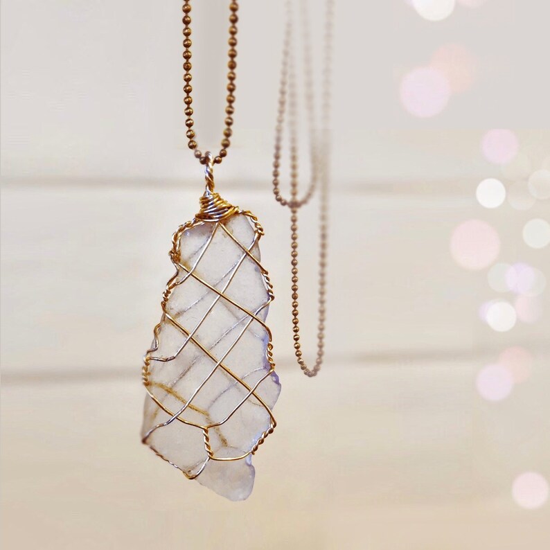 Beach Wedding Jewelry Beach Glass Jewelry Beach Glass Etsy