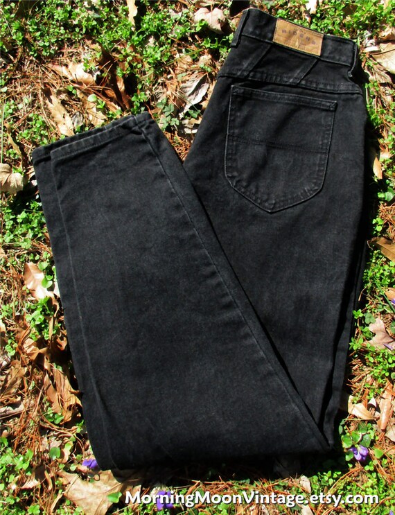 lee black high waisted jeans