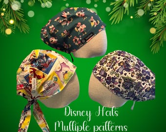 Disney Scrub Hats, OR, Nurse, Doctor, Cats, Princess, Mandalorian