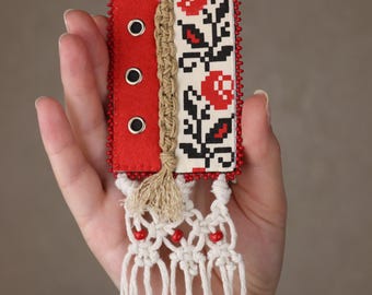 Ukrainian brooch, Folk jewelry