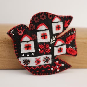 Brooch My Home, Bird  brooch