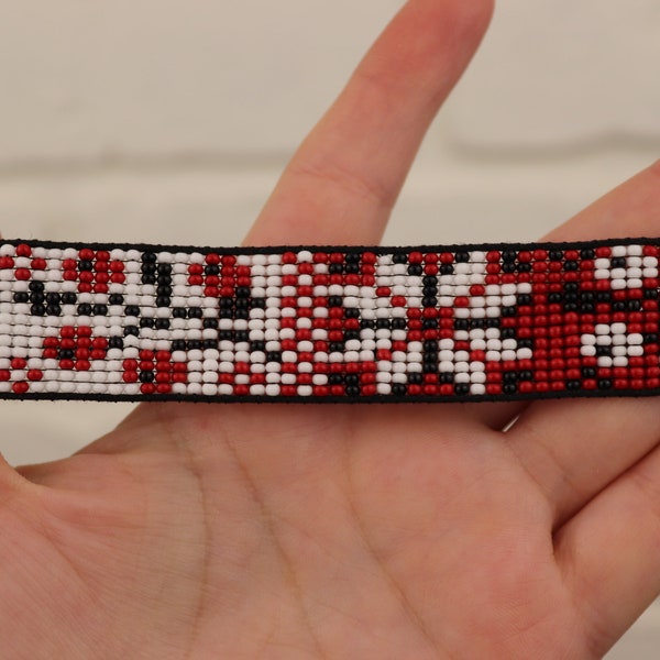 Red Viburnum Ukrainian bracelet