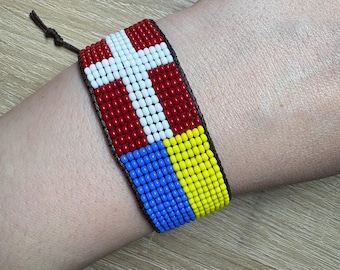 Ukraine  Denmark bracelet