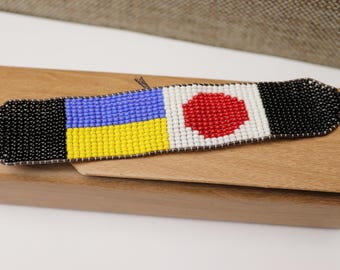 Ukraine Japan bracelet