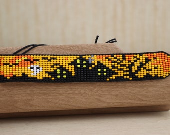 Halloween house Beaded Bracelet