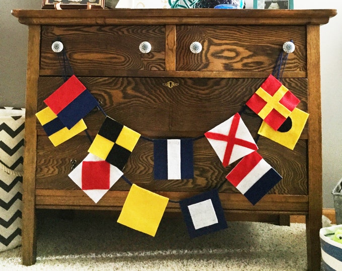 Custom Nautical Flag Banner