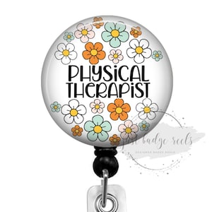 Badge Reel for Physical Therapist 