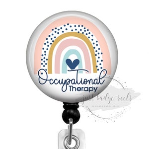 Occupational Therapist Badge Reelot Badge Reeloccupational 