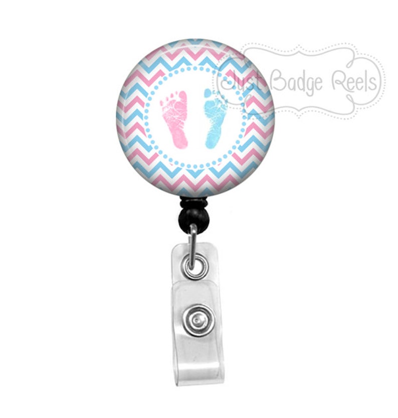 Badge Holder Labor and Delivery Nurse Badge Reel NICU Etsy