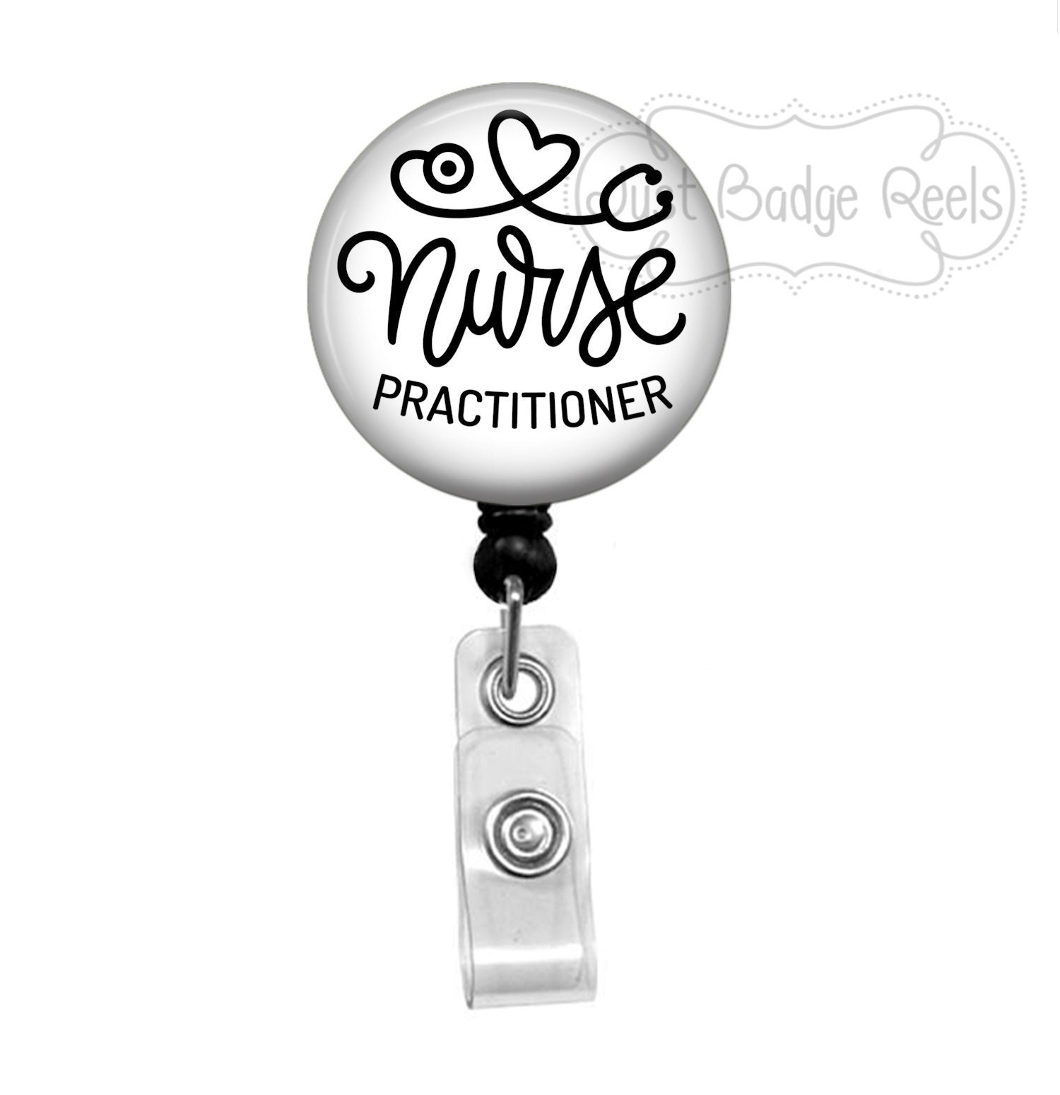 Nurse Practitioner Badge Reel, Nurse Practitioner Gifts, Nurse