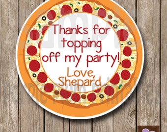 pizza favor bags etsy