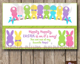 Instant Download - Easter Bag Topper - Printable Easter Bunny Topper - Print at Home