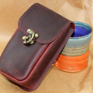 Long Adventurer's Leather Phone Pouch image 4