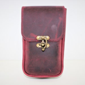 Long Adventurer's Leather Phone Pouch image 9