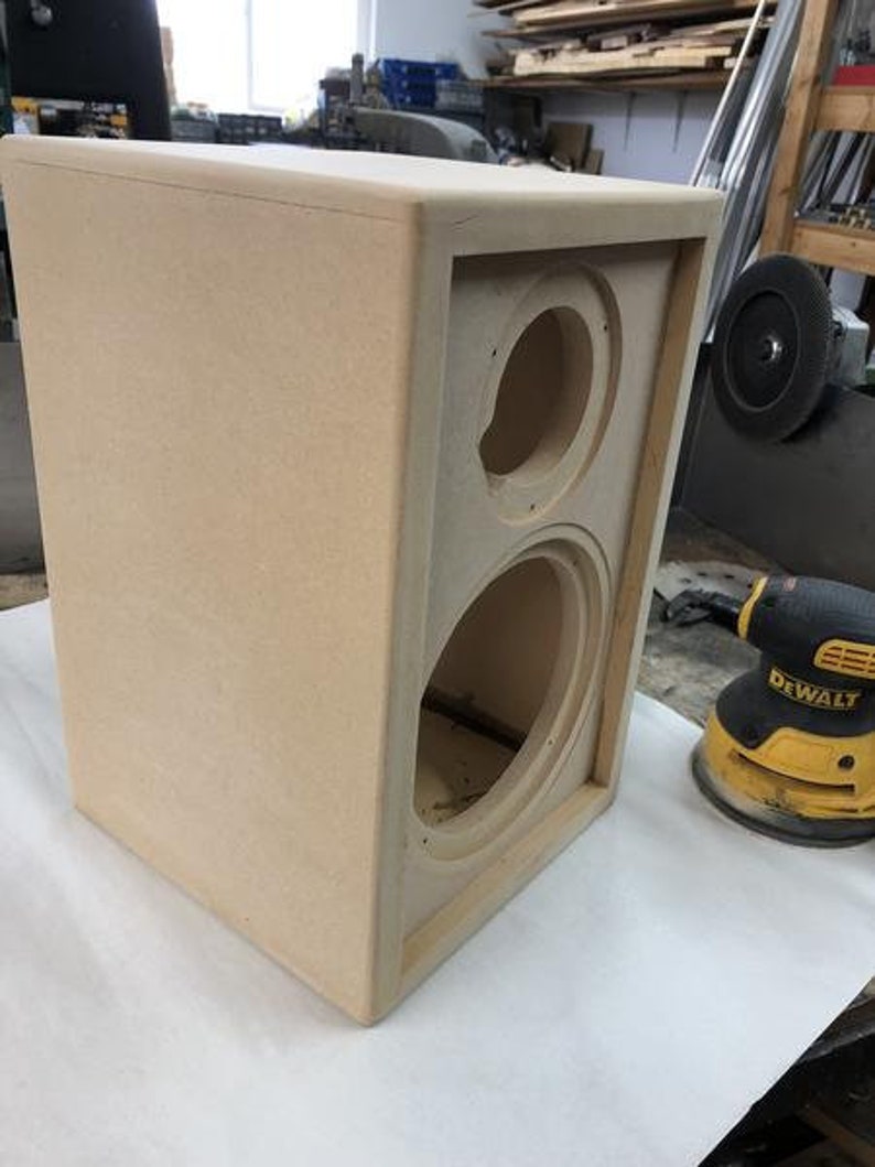 SR6.5B Single 6.5 Woofer Bookshelf Speaker Plans 2 Way Etsy