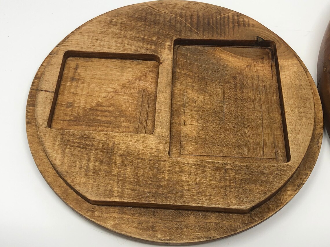 Cribbage Board Plans Round Caribou Easy to Make CNC Router Etsy