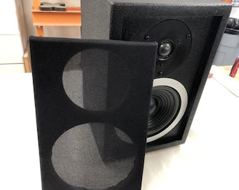 Project Plans (Digital Only) SR6.5B Single 6.5" woofer bookshelf speaker plans - 2 way