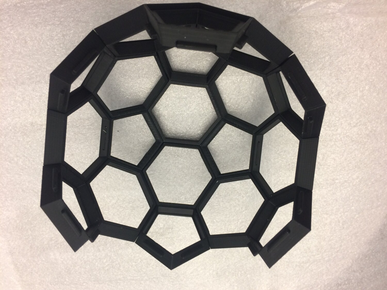 3D Printed Soccer Ball and Wood, Walnut, Stand Plans, Stl and Dxf Files