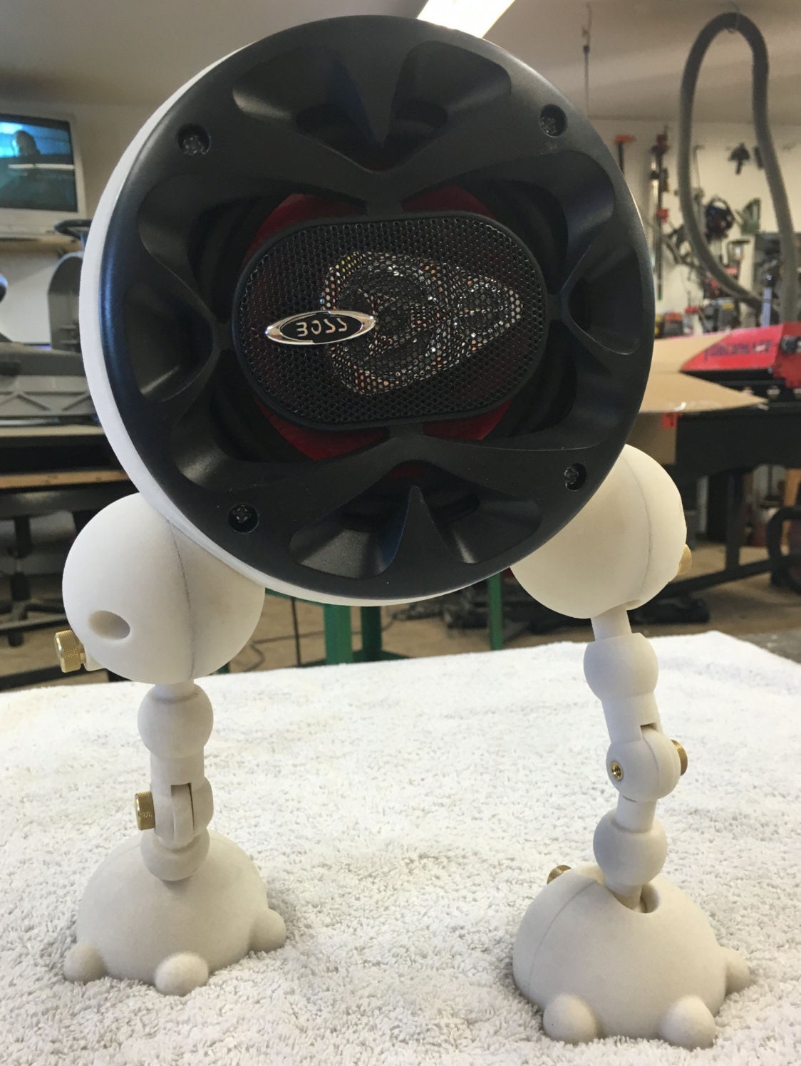 Speaker Robot With Hardware SpeakerBot 3D printed Etsy