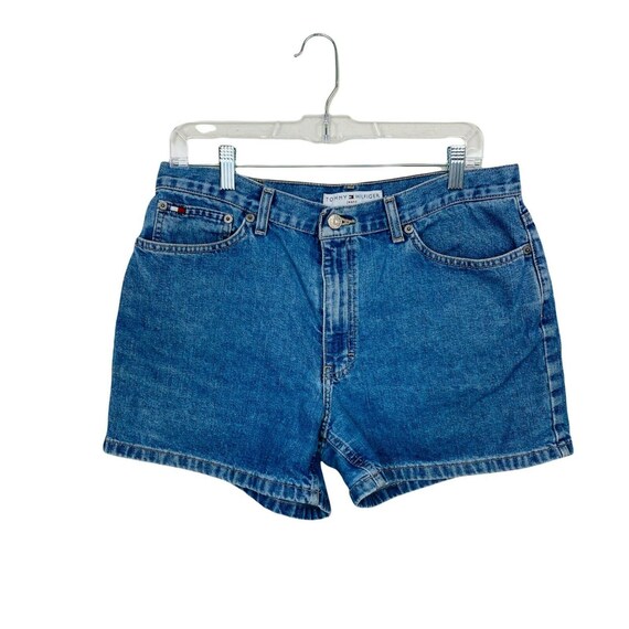 tommy hilfiger denim shorts ladies