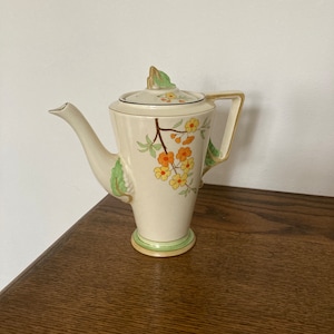 Burleigh Ware Zenith coffee pot c1930