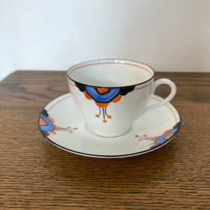 Art Deco tea duo c1940