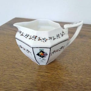 Shelley Queen Anne Fruit and Diamonds jug c1928