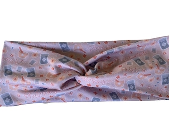 Pharmacist - Pharmacy - Soft Butter Fabric - Faux Knot Adult Headband