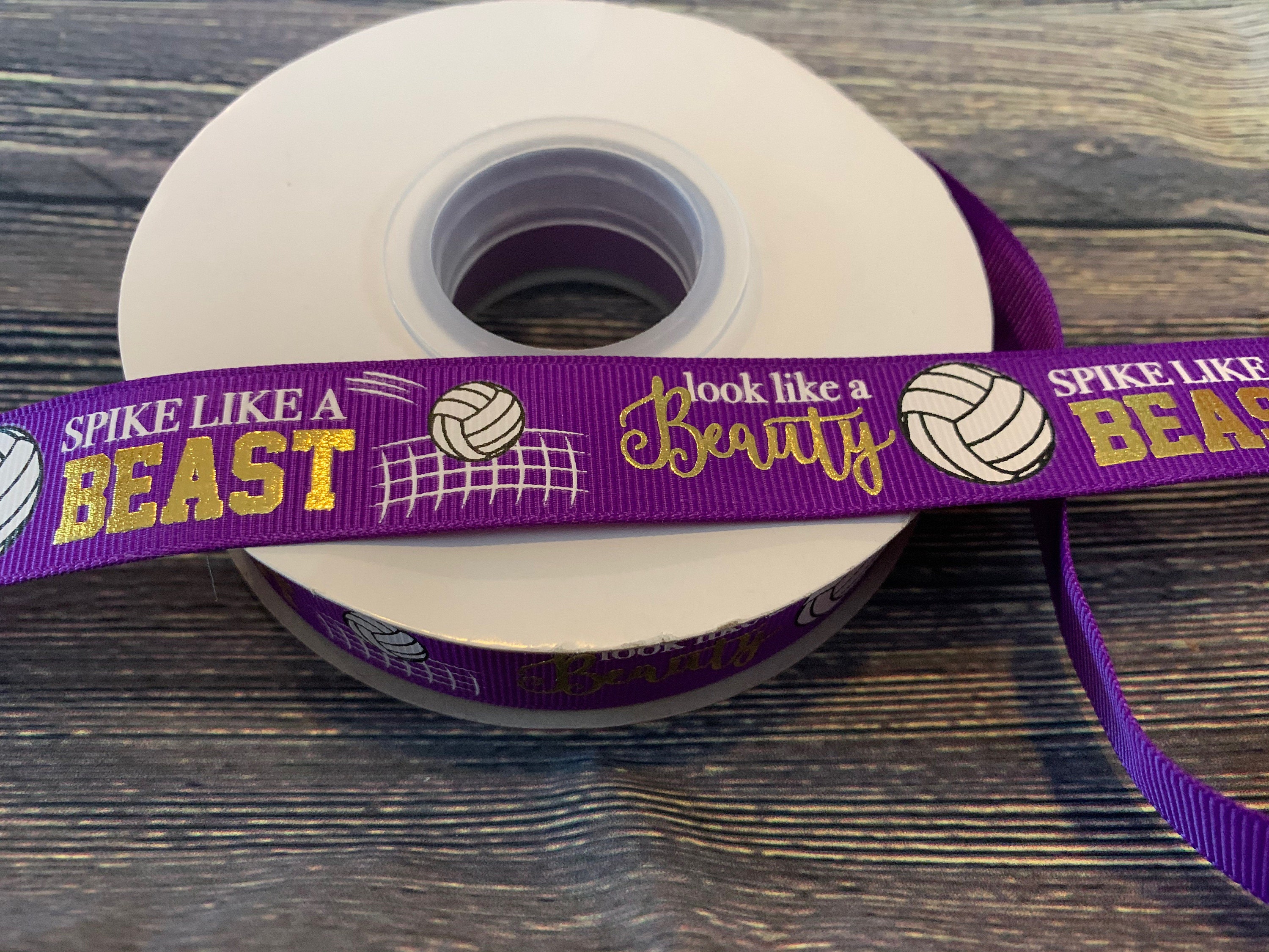 USDR 7/8 Volleyball Ribbon Look Like a Beauty Spike Like Etsy